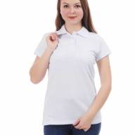 Белая рубашка ПОЛО женская оптом